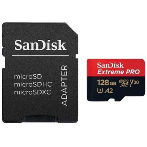 SANDISK Extreme Pro Micro SDXC 128GB 200MB/s A2 V30